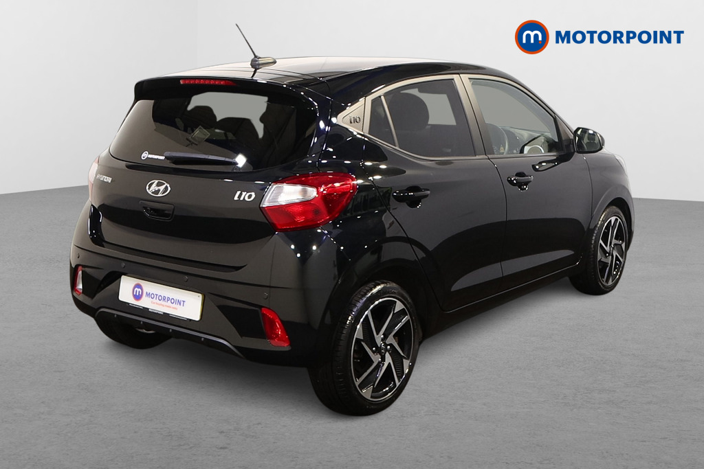 Hyundai I10 Premium Automatic Petrol Hatchback - Stock Number (1595046) - Drivers side rear corner