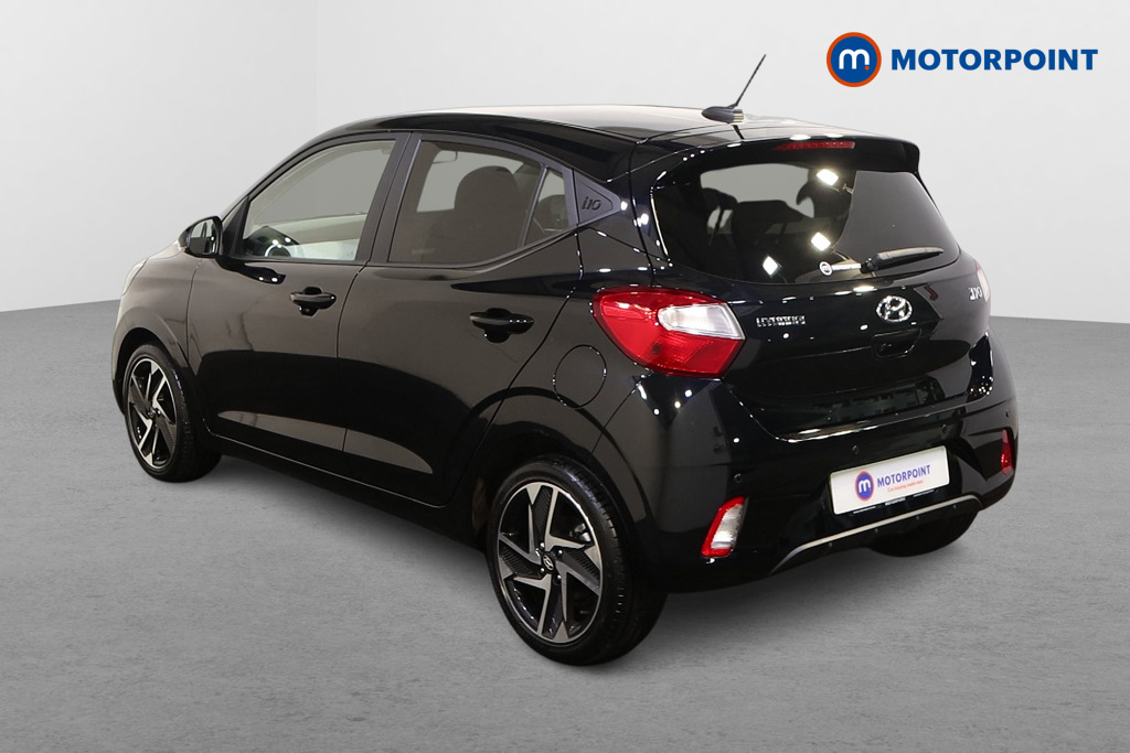 Hyundai I10 Premium Automatic Petrol Hatchback - Stock Number (1595046) - Passenger side rear corner
