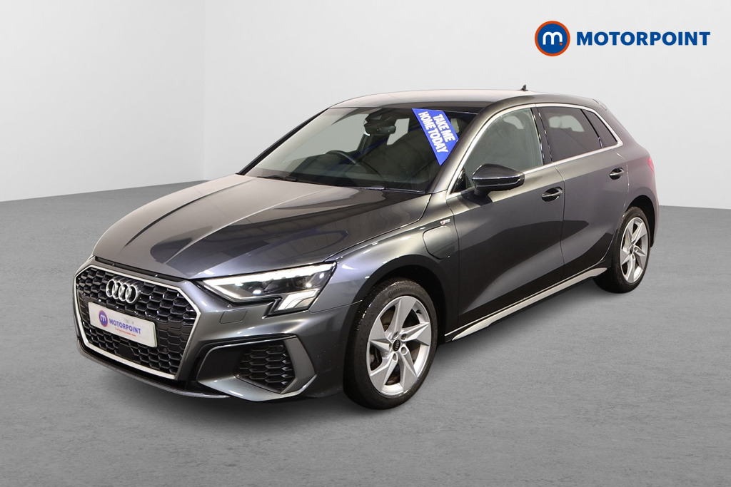 Audi A3 S Line Automatic Petrol Plug-In Hybrid Hatchback - Stock Number (1595131) - Passenger side front corner