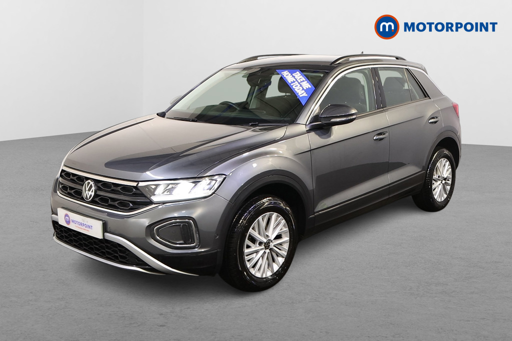 Volkswagen T-Roc Life Manual Petrol SUV - Stock Number (1595157) - Passenger side front corner