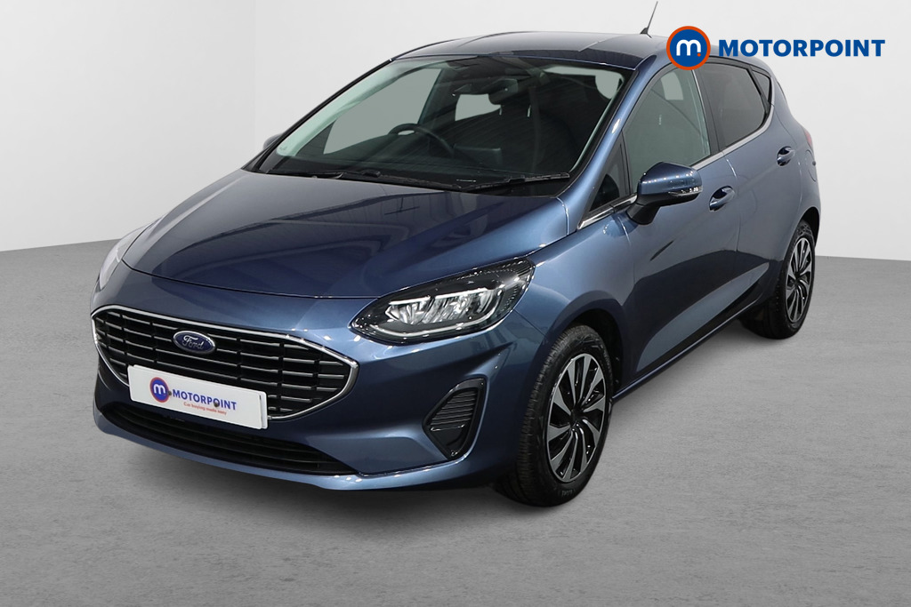 Ford Fiesta Titanium Automatic Petrol Hatchback - Stock Number (1595383) - Passenger side front corner