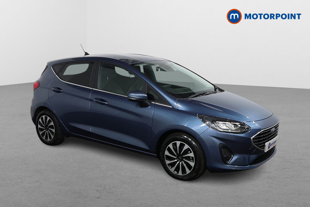 Ford Fiesta Titanium Automatic Petrol Hatchback - Stock Number (1595383) - Drivers side front corner
