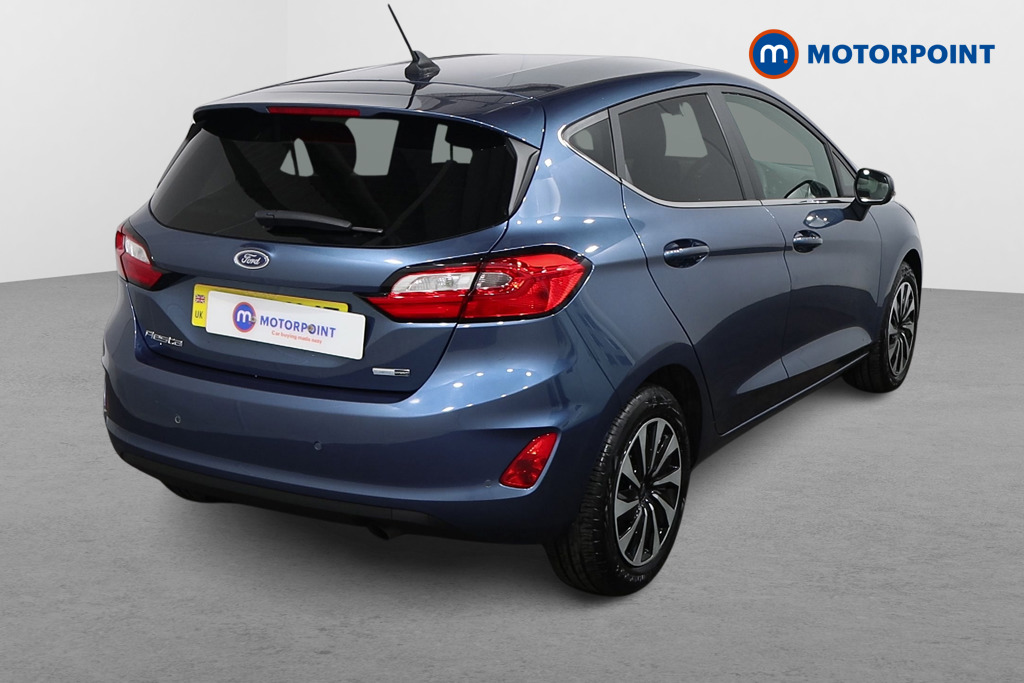 Ford Fiesta Titanium Automatic Petrol Hatchback - Stock Number (1595383) - Drivers side rear corner