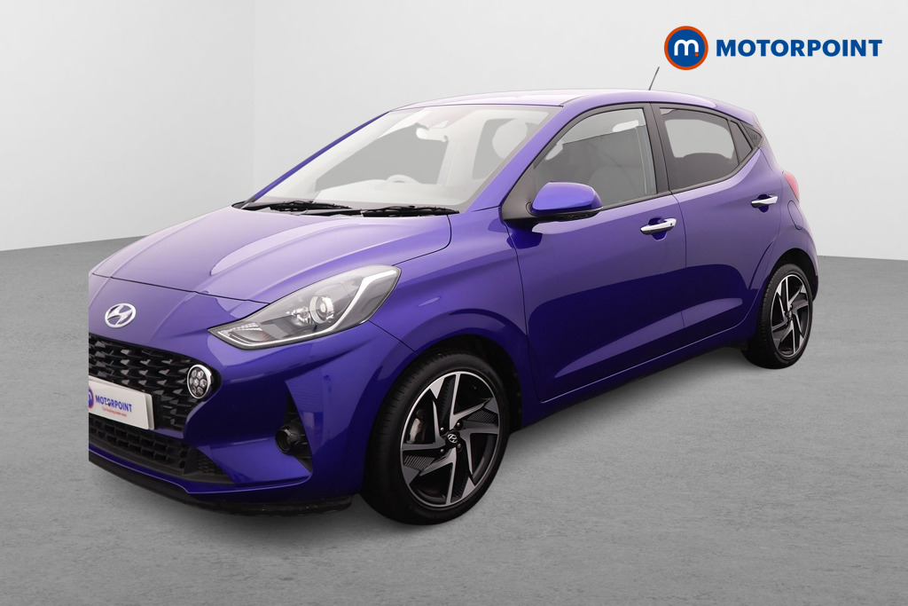 Hyundai I10 Premium Automatic Petrol Hatchback - Stock Number (1595444) - Passenger side front corner