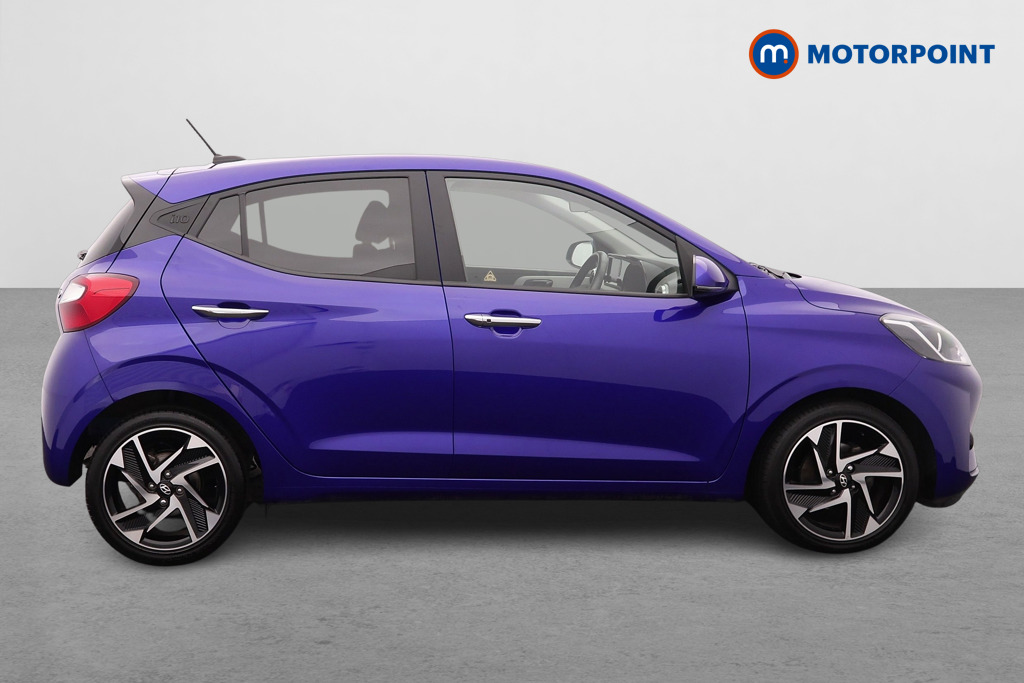 Hyundai I10 Premium Automatic Petrol Hatchback - Stock Number (1595444) - Drivers side