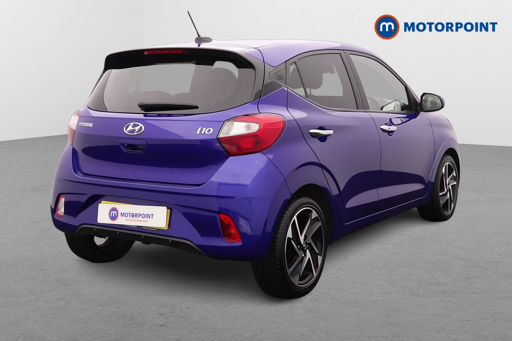 Hyundai I10 Premium Automatic Petrol Hatchback - Stock Number (1595444) - Drivers side rear corner