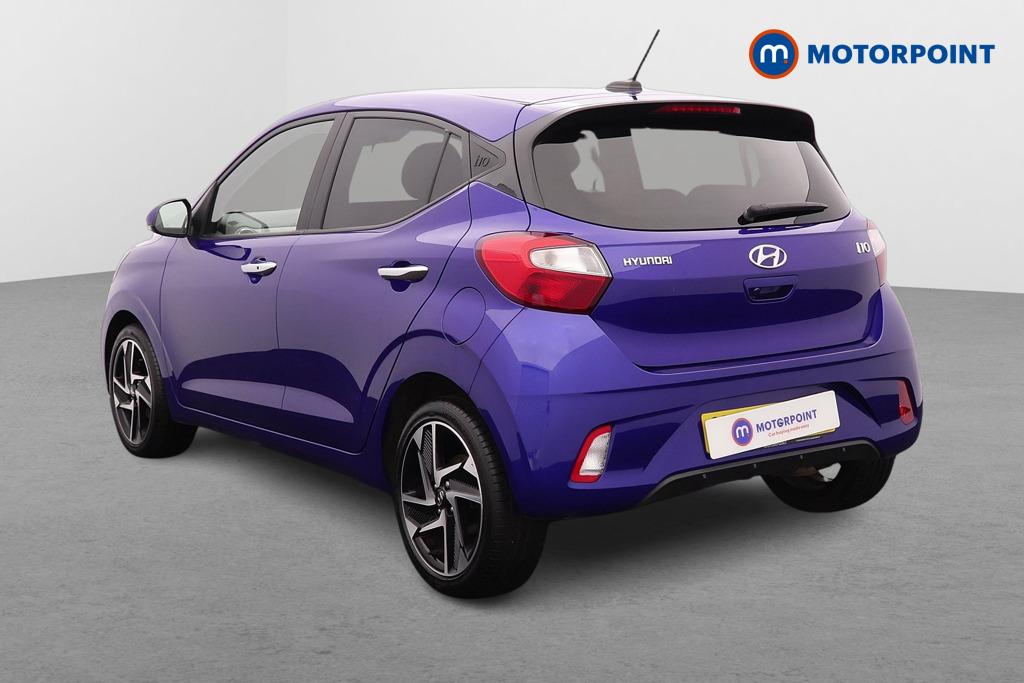 Hyundai I10 Premium Automatic Petrol Hatchback - Stock Number (1595444) - Passenger side rear corner