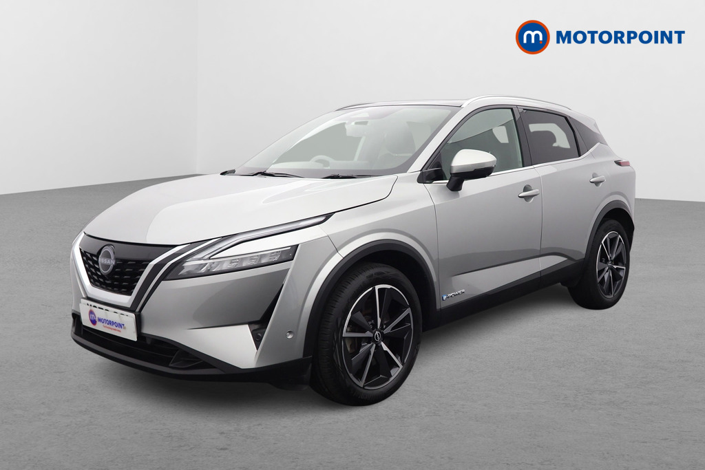 Nissan Qashqai Tekna Automatic Petrol-Electric Hybrid SUV - Stock Number (1595515) - Passenger side front corner