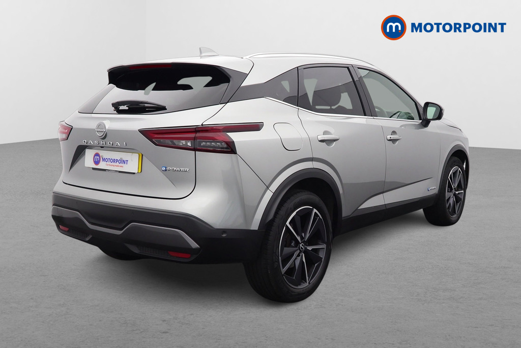 Nissan Qashqai Tekna Automatic Petrol-Electric Hybrid SUV - Stock Number (1595515) - Drivers side rear corner