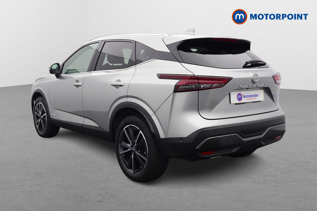 Nissan Qashqai Tekna Automatic Petrol-Electric Hybrid SUV - Stock Number (1595515) - Passenger side rear corner