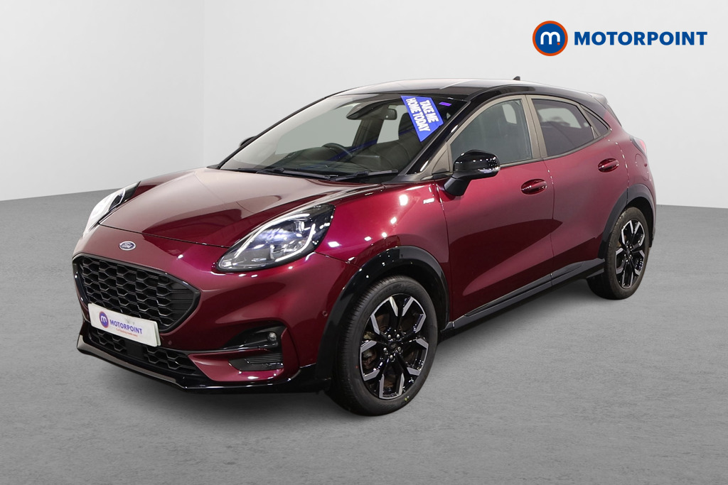 Ford Puma Vivid Ruby Edition Automatic Petrol SUV - Stock Number (1595534) - Passenger side front corner