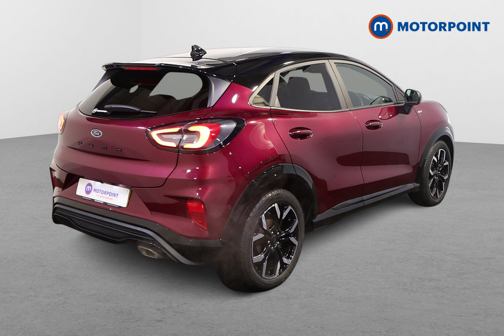 Ford Puma Vivid Ruby Edition Automatic Petrol SUV - Stock Number (1595534) - Drivers side rear corner