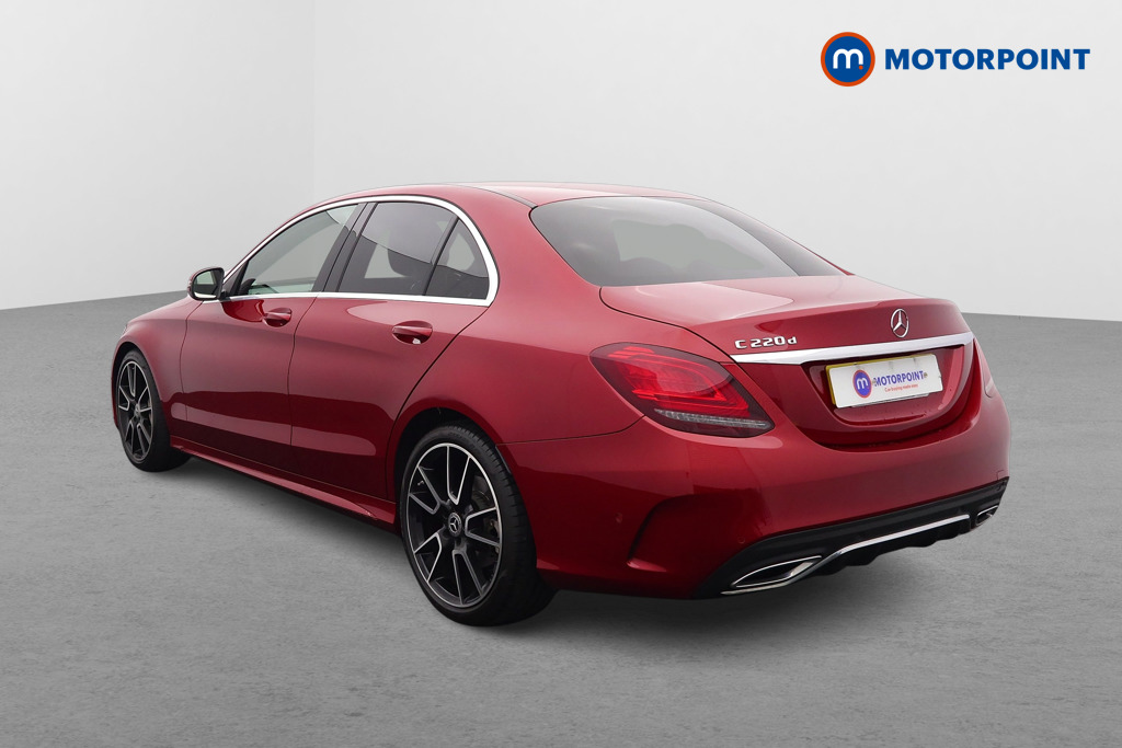 Mercedes-Benz C Class Amg Line Automatic Diesel Saloon - Stock Number (1595625) - Passenger side rear corner