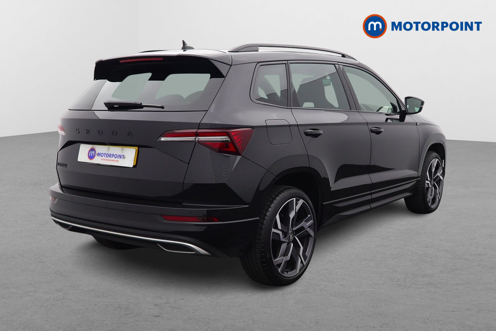 Skoda Karoq Sportline Edition Manual Petrol SUV - Stock Number (1595681) - Drivers side rear corner