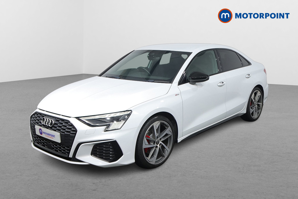 Audi A3 Edition 1 Automatic Diesel Saloon - Stock Number (1596100) - Passenger side front corner