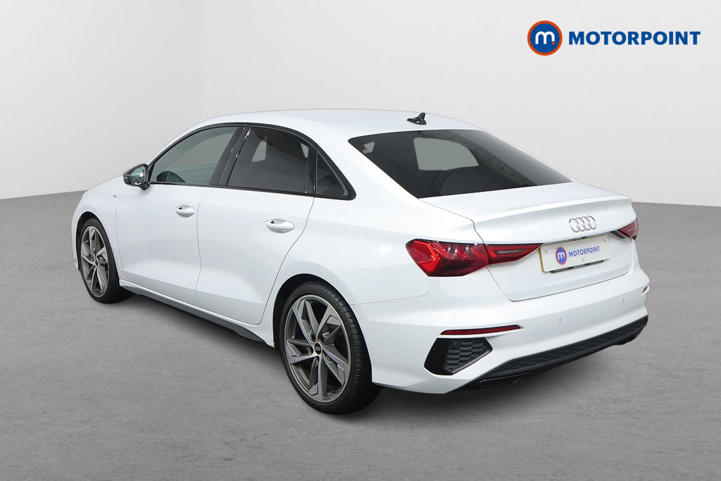 Audi A3 Edition 1 Automatic Diesel Saloon - Stock Number (1596100) - Passenger side rear corner