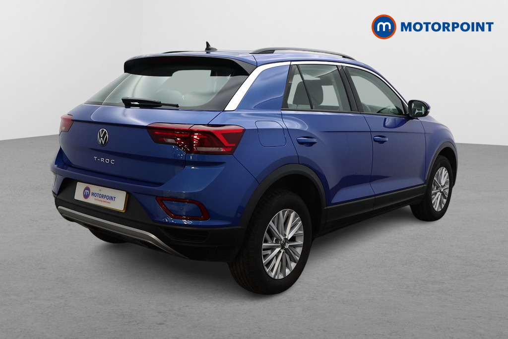 Volkswagen T-Roc Life Manual Petrol SUV - Stock Number (1596473) - Drivers side rear corner