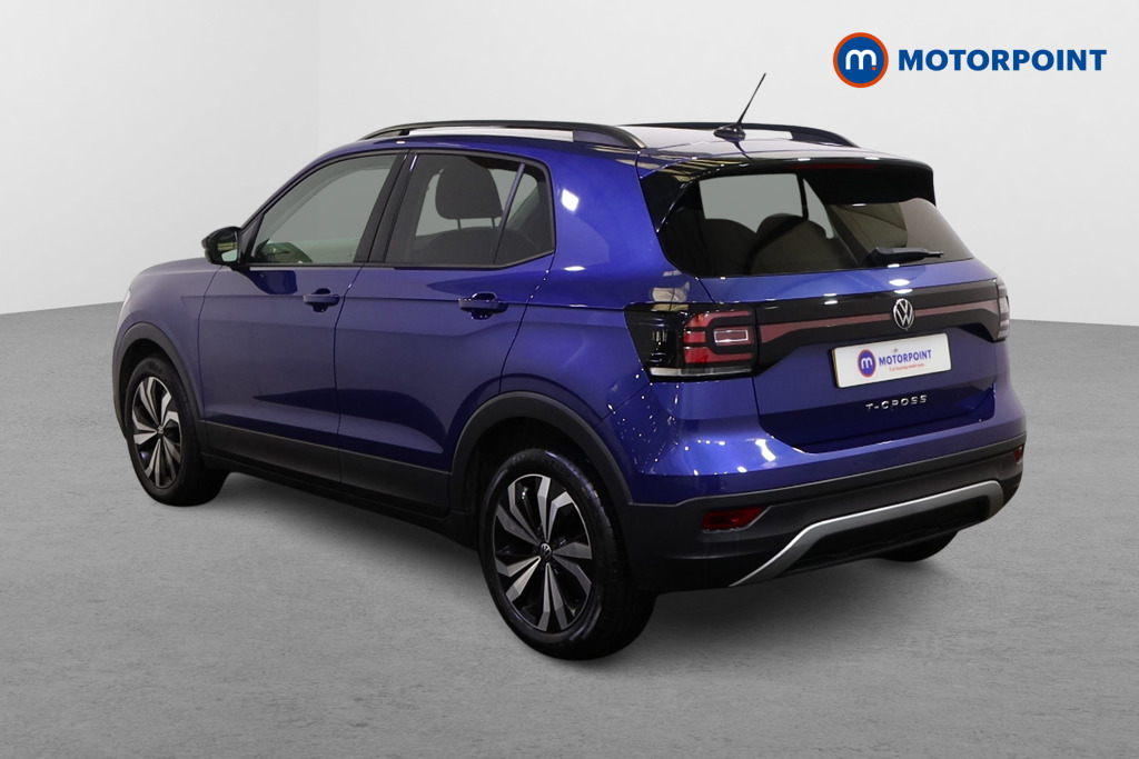 Volkswagen T-Cross Black Edition Manual Petrol SUV - Stock Number (1597416) - Passenger side rear corner