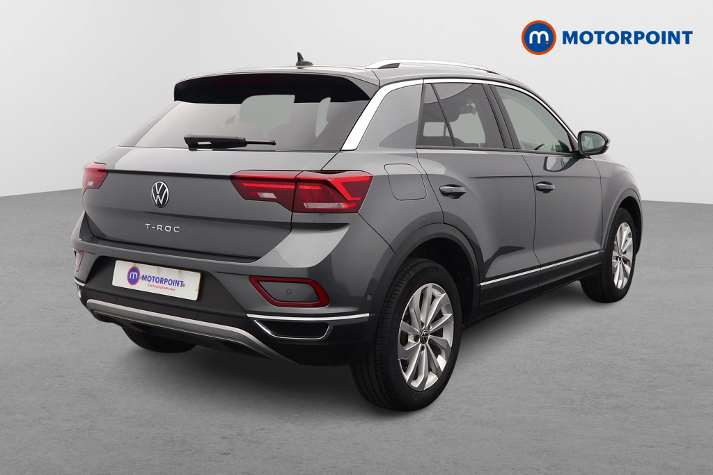 Volkswagen T-Roc Style Automatic Petrol SUV - Stock Number (1597691) - Drivers side rear corner