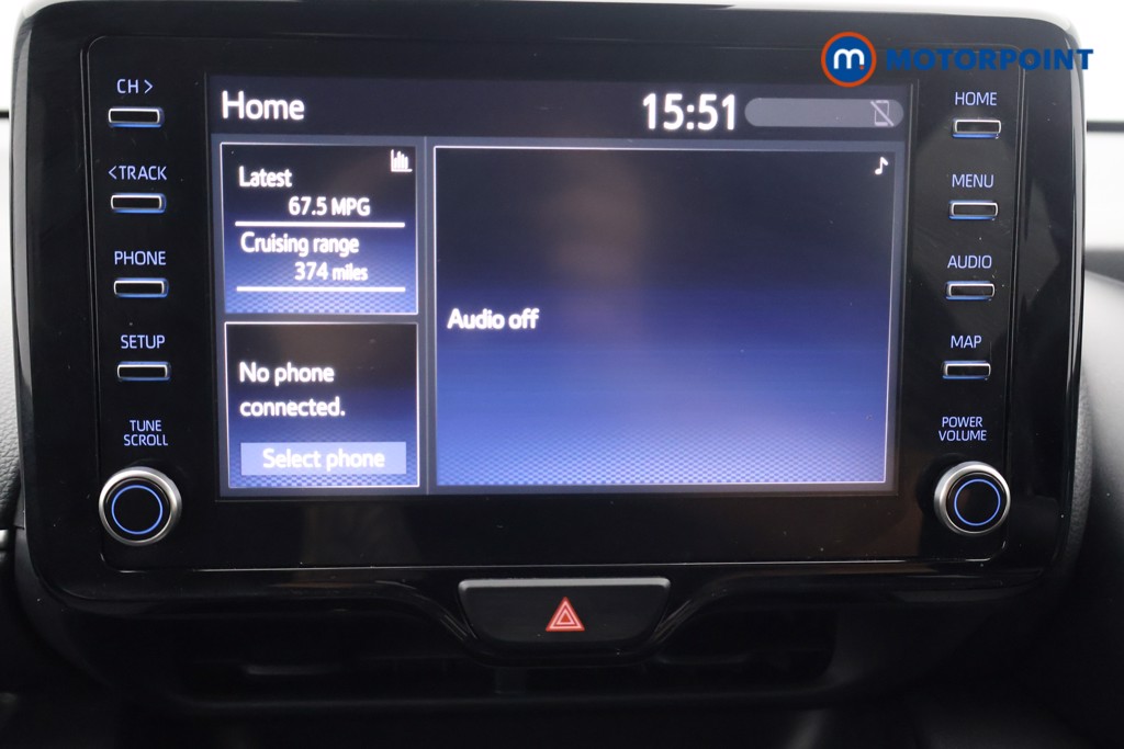 Toyota Yaris Design Automatic Petrol-Electric Hybrid Hatchback - Stock Number (1599987) - 7th supplementary image