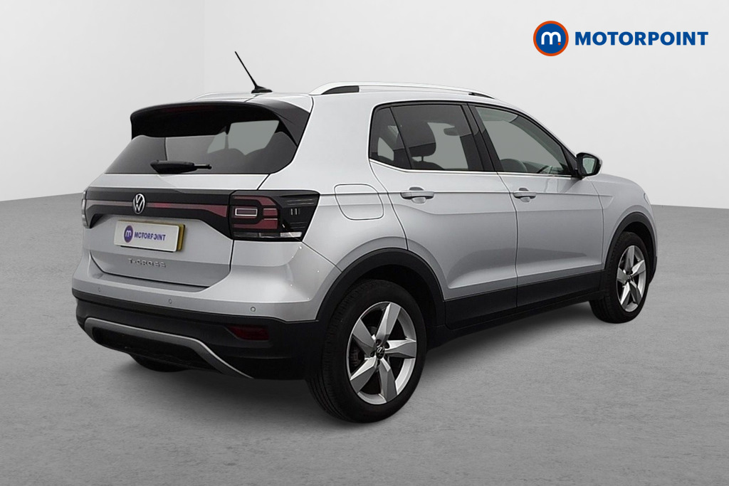 Volkswagen T-Cross SEL Manual Petrol SUV - Stock Number (1589869) - Drivers side rear corner
