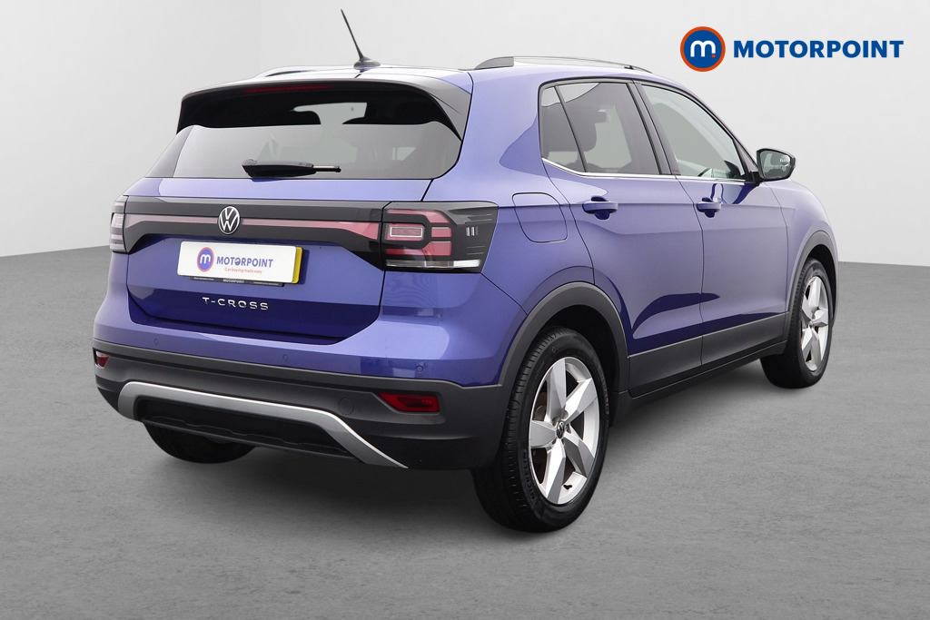 Volkswagen T-Cross SEL Automatic Petrol SUV - Stock Number (1591532) - Drivers side rear corner