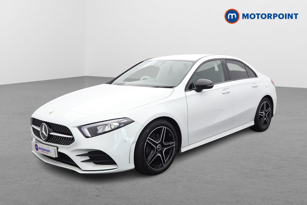 Mercedes-Benz A Class Amg Line Automatic Petrol Saloon - Stock Number (1593269) - Passenger side front corner
