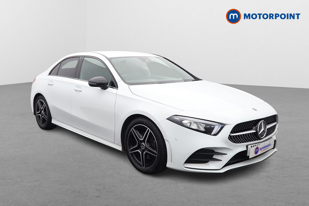 Mercedes-Benz A Class Amg Line Automatic Petrol Saloon - Stock Number (1593269) - Drivers side front corner