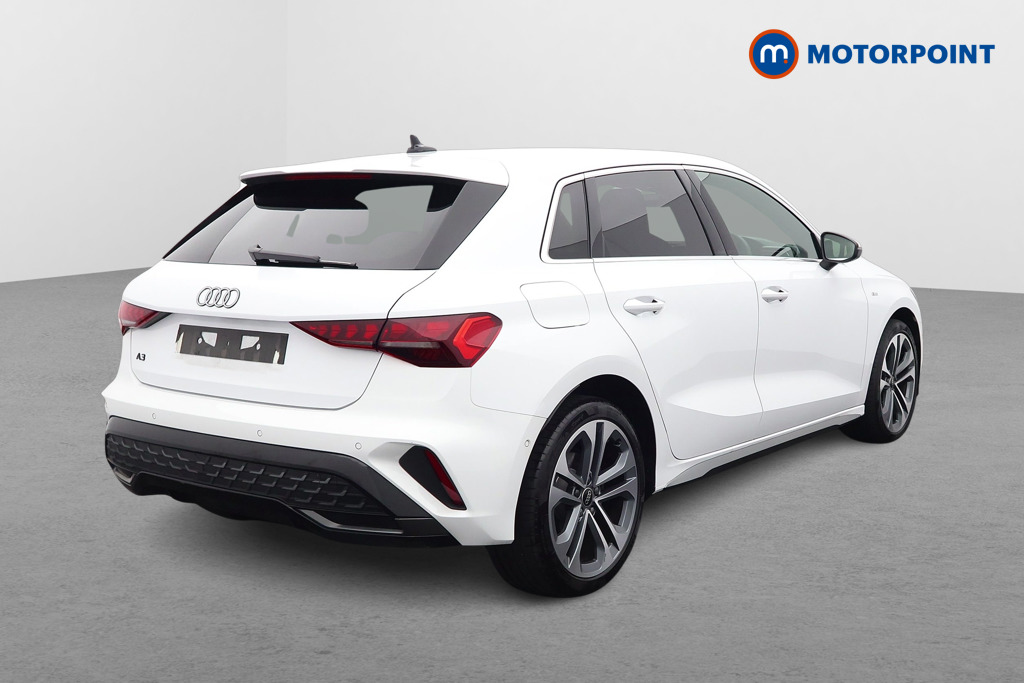 Audi A3 S Line Automatic Petrol Plug-In Hybrid Hatchback - Stock Number (1594768) - Drivers side rear corner