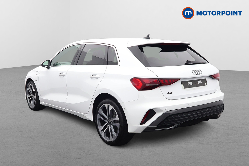 Audi A3 S Line Automatic Petrol Plug-In Hybrid Hatchback - Stock Number (1594768) - Passenger side rear corner