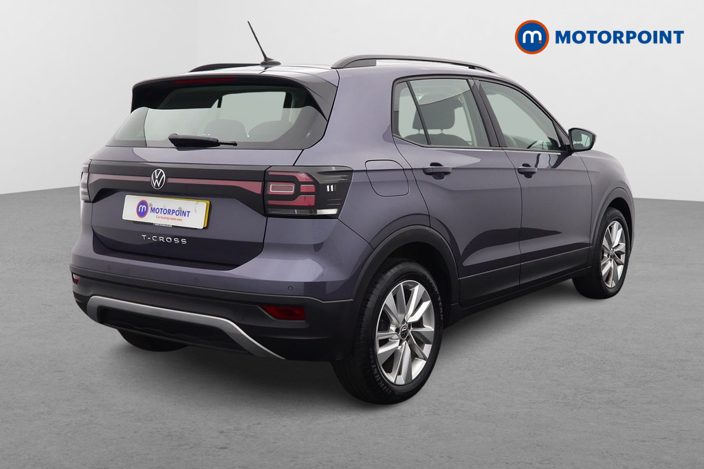 Volkswagen T-Cross SE Manual Petrol SUV - Stock Number (1597728) - Drivers side rear corner
