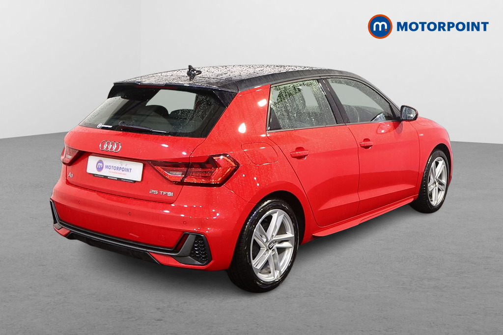 Audi A1 S Line Manual Petrol Hatchback - Stock Number (1599242) - Drivers side rear corner