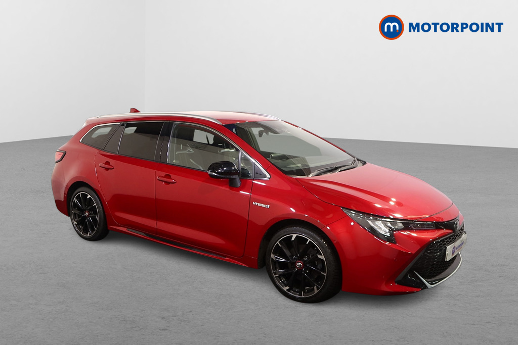 Toyota Corolla Gr Sport Automatic Petrol-Electric Hybrid Estate - Stock Number (1600016) - Drivers side front corner