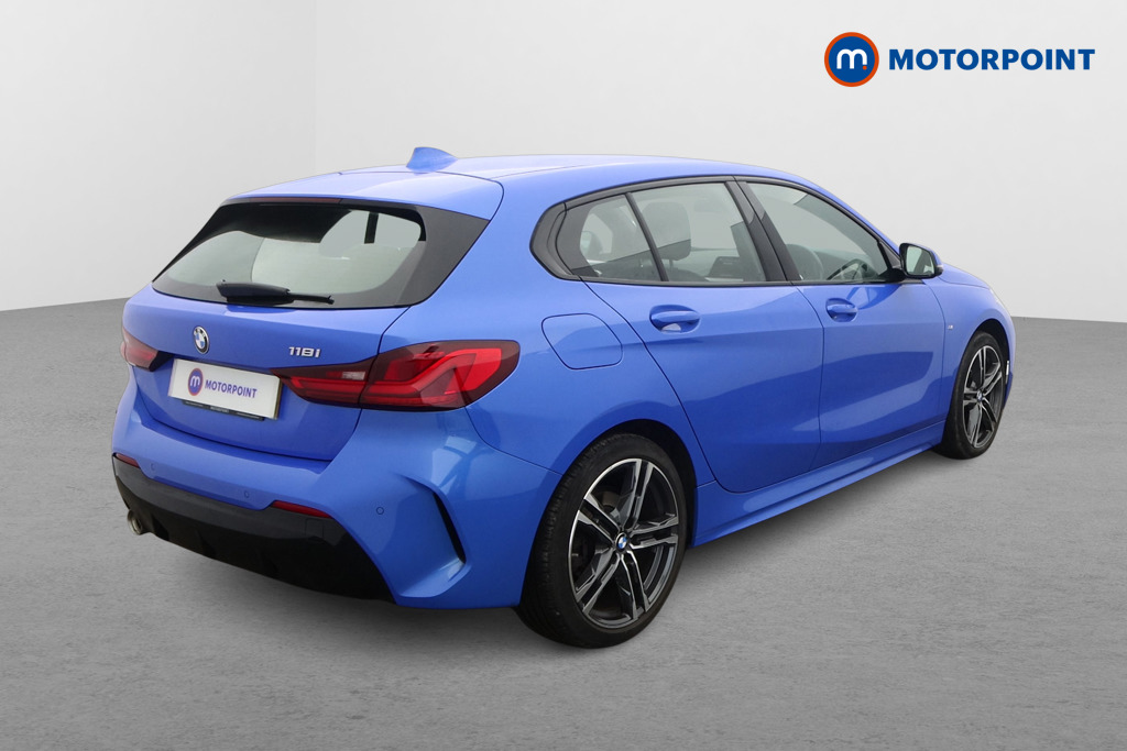 BMW 1 Series M Sport Automatic Petrol Hatchback - Stock Number (1600193) - Drivers side rear corner