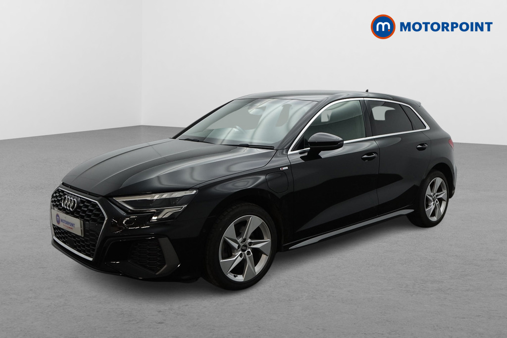 Audi A3 S Line Automatic Petrol Plug-In Hybrid Hatchback - Stock Number (1594677) - Passenger side front corner