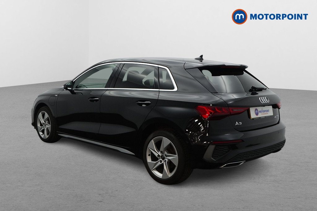 Audi A3 S Line Automatic Petrol Plug-In Hybrid Hatchback - Stock Number (1594677) - Passenger side rear corner