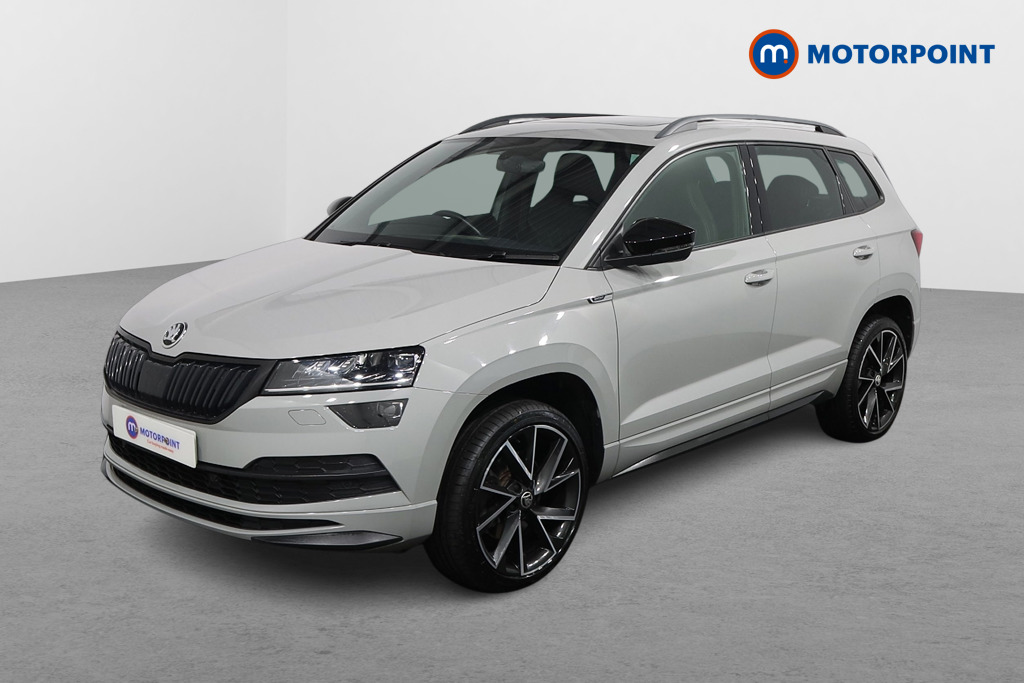 Skoda Karoq Sport Line Automatic Petrol SUV - Stock Number (1595232) - Passenger side front corner