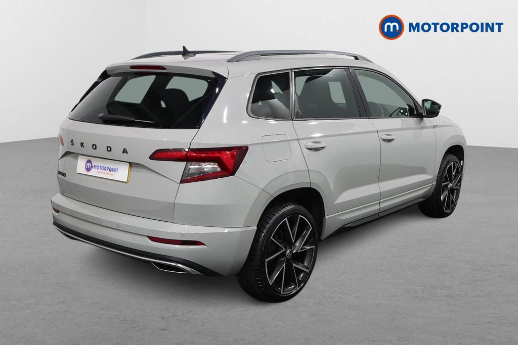 Skoda Karoq Sport Line Automatic Petrol SUV - Stock Number (1595232) - Drivers side rear corner