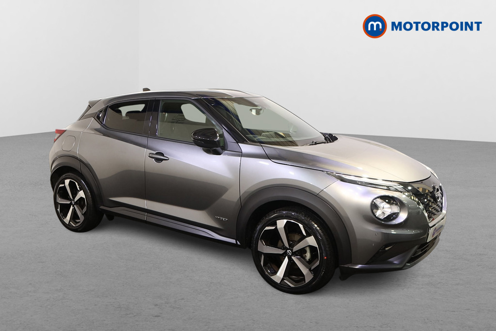 Nissan Juke Tekna Automatic Petrol-Electric Hybrid SUV - Stock Number (1595285) - Drivers side front corner