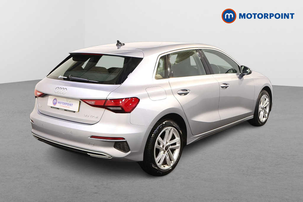 Audi A3 Sport Manual Petrol Hatchback - Stock Number (1597333) - Drivers side rear corner