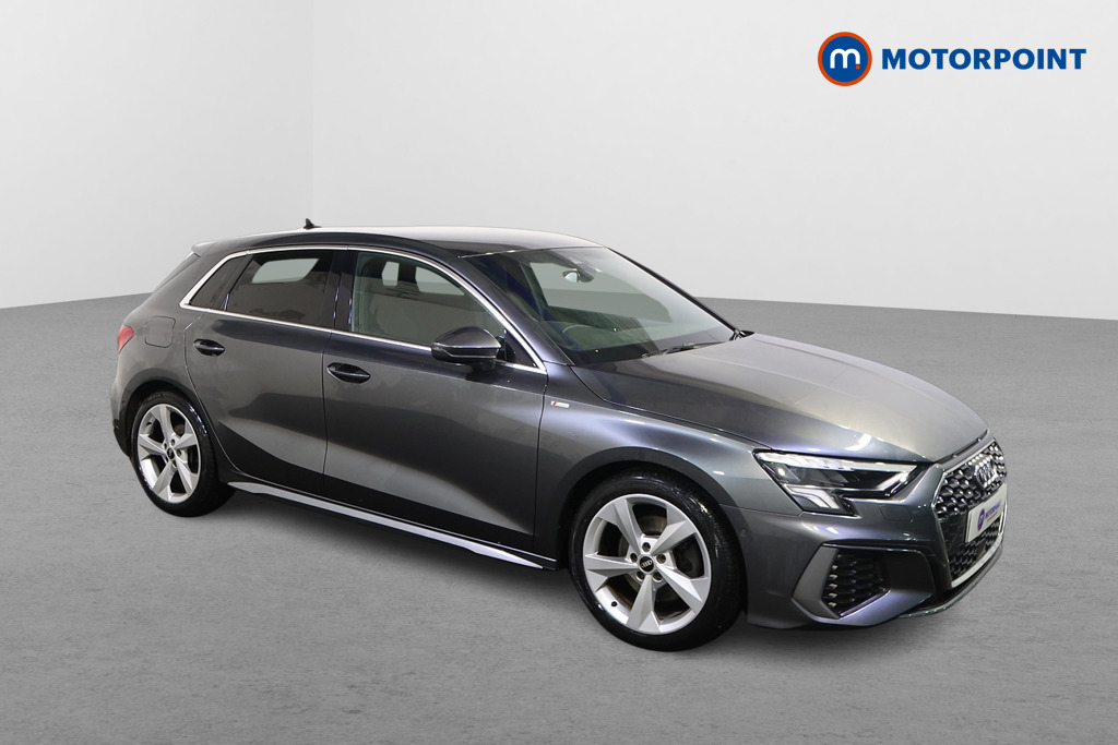 Audi A3 S Line Manual Petrol Hatchback - Stock Number (1597884) - Drivers side front corner