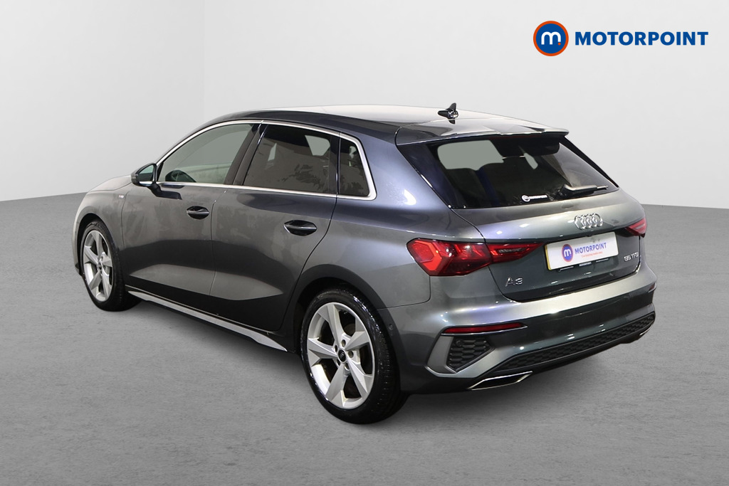 Audi A3 S Line Manual Petrol Hatchback - Stock Number (1597884) - Passenger side rear corner