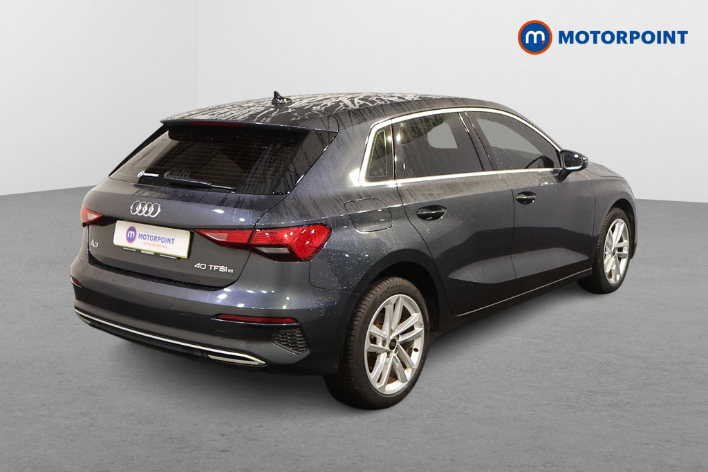 Audi A3 Sport Automatic Petrol Plug-In Hybrid Hatchback - Stock Number (1598551) - Drivers side rear corner