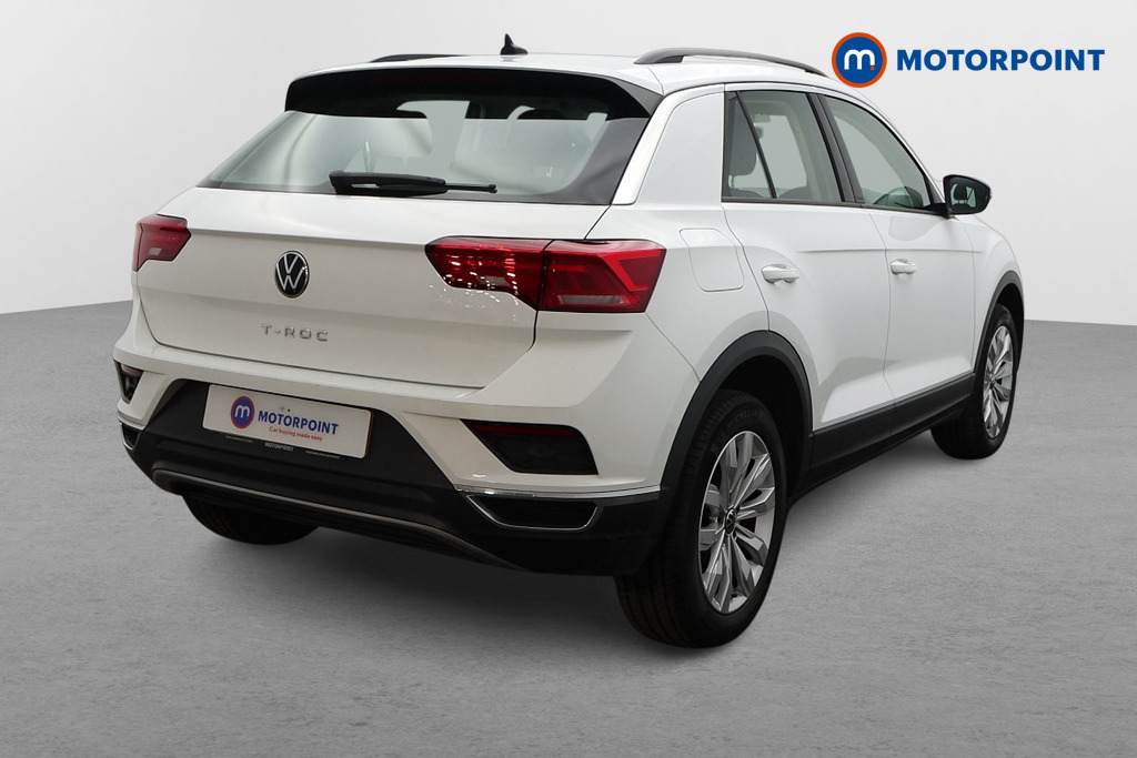 Volkswagen T-Roc SE Manual Petrol SUV - Stock Number (1598601) - Drivers side rear corner
