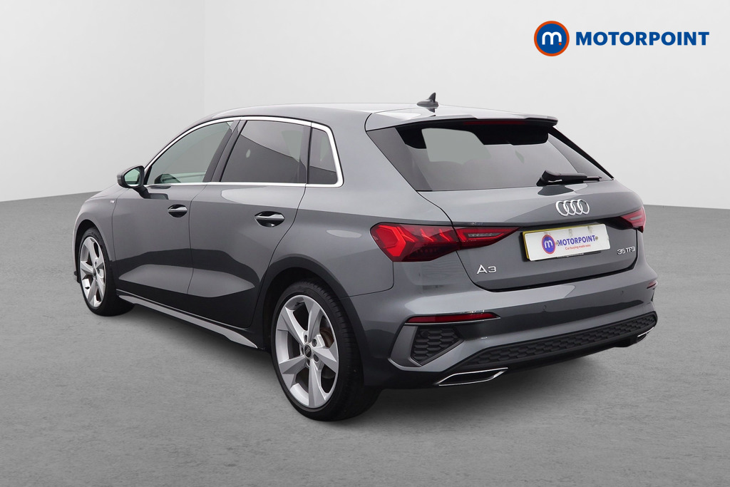 Audi A3 S Line Automatic Petrol Hatchback - Stock Number (1598942) - Passenger side rear corner