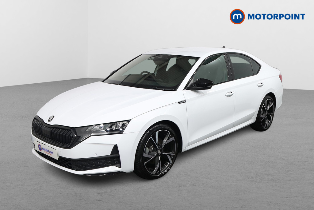 Skoda Octavia Sportline Automatic Petrol Hatchback - Stock Number (1600724) - Passenger side front corner