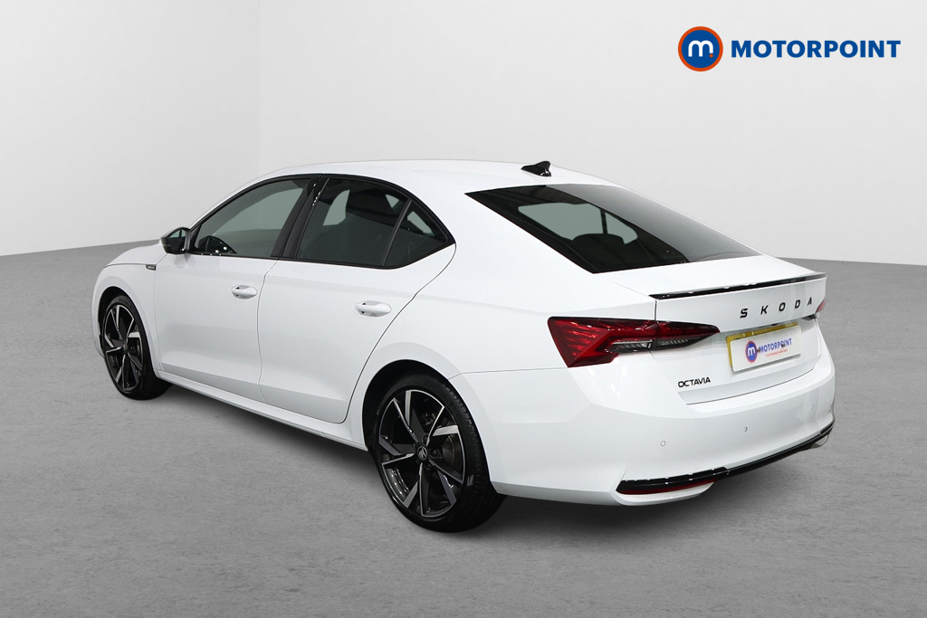 Skoda Octavia Sportline Automatic Petrol Hatchback - Stock Number (1600724) - Passenger side rear corner
