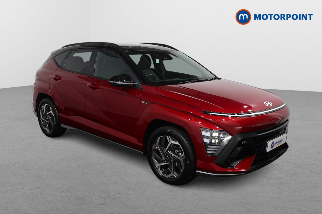 Hyundai Kona N Line S Automatic Petrol-Electric Hybrid SUV - Stock Number (1601039) - Drivers side front corner