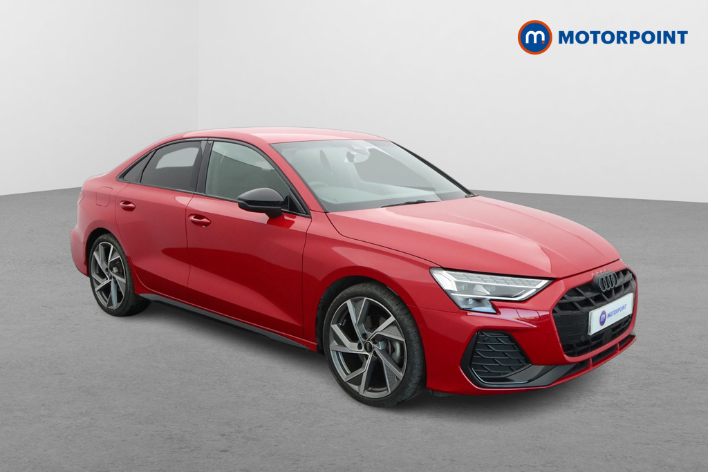 Audi A3 Black Edition Manual Petrol Saloon - Stock Number (1601237) - Drivers side front corner