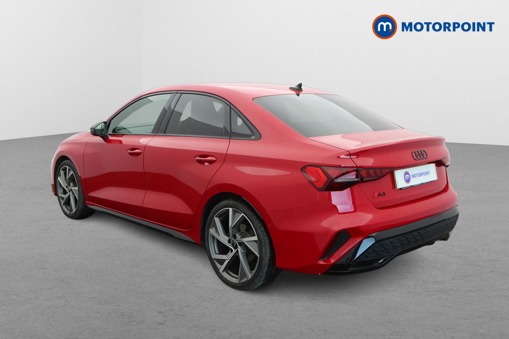 Audi A3 Black Edition Manual Petrol Saloon - Stock Number (1601237) - Passenger side rear corner